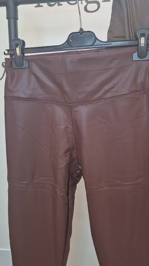 Leggins Felpati in pelle